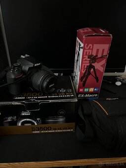 Nikon D3500 + Príslušenstvo - 2