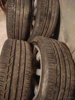 4ks alu disky 5x112 R17 pneu 225/50 r17 - 2