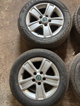 Alu disky škoda 195/65 r15 - 2
