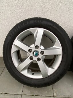 Alu disky škoda 5x112 r 16 ET 6,5J - 2