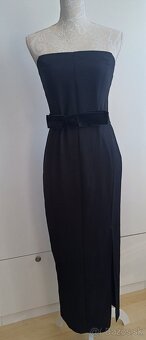 Čierne šaty veľkosť 36 - 2
