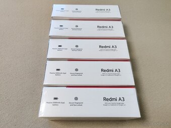 Xiaomi Redmi A3-4G.  3gb/64gb.  Čierna metalíza.  Nový. - 2