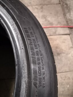 Predám letné pneumatiky 195/45 R16 - 2