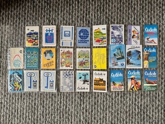 Vreckové kalendáriky podniky a obchody - série 167ks - 2