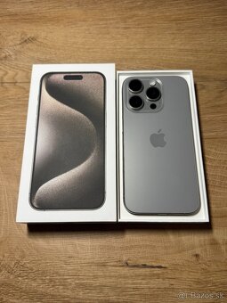 iPhone 15 Pro 128GB Natural Titanium AKO NOVÝ - 2
