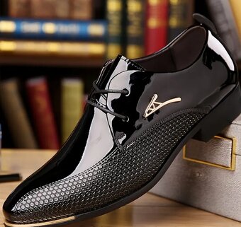 Pánske topánky svadobné elegantné - 2