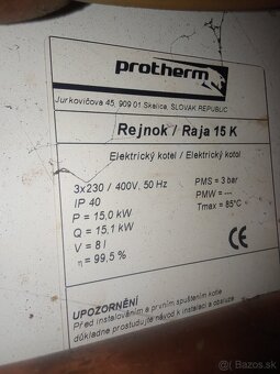 Elektricky kotol raja 15kw - 2
