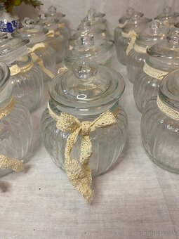 Gluľaté vázy/nádoby 21ks - 2