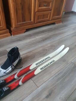 Predam bezkovy set,ROSSIGNOL,166 cm,NNN,c.38,supiny - 2