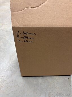 Kartónové krabice. - 2