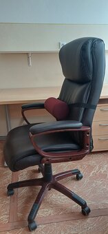 kozene kancelarske kreslo - 2