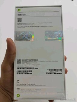 IPhones17 pro max, I Box silver - 2