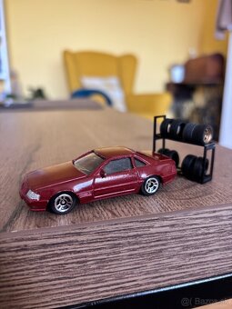 Hot Wheels/Matchbox mix, custom kolieska - 2