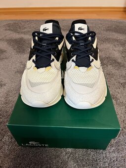 Nové pánske tenisky zn. Lacoste - veľ. 45 + GRÁTIS ponožky - 2