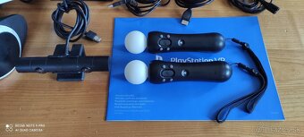 Virtualna realita V2+3x hra+2x move ovladac (ps4) - 2