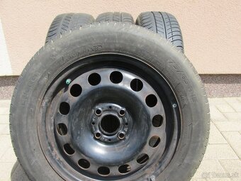 plechove disky 4x100 r15+letné pneumatiky michelin 175/65r15 - 2