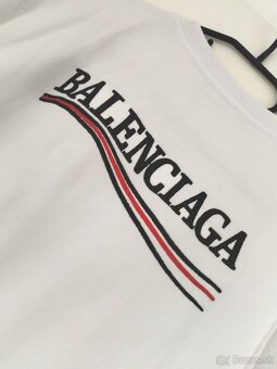 Tricko Balenciaga vysite logo - 2