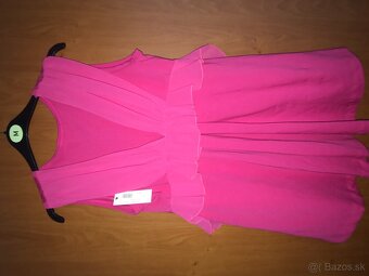 NOVÉ z visackami RELISH purple/fuchsia saty S made in italy - 2