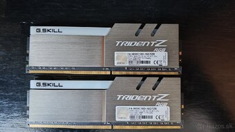 Gskill Trident Z RGB 16 GB 3600MHz CL16 Samsung B-Die - 2