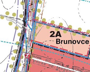 Predaj 1/2-ice na pozeku zaradenom na výstavbu - Brunovce - 2