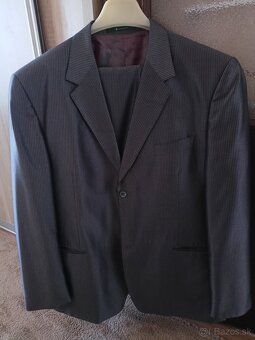 pansky tmavo sivy oblek xl - 2