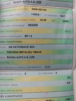 Motor 1.2 HTP 44kw škoda vw - 2