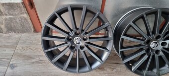 Predám original Škoda Turini elektróny, 5x112 7,5Jx18 ET 51 - 2