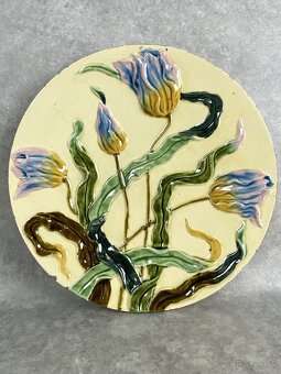 Kremnická kamenina Secesné taniere 32cm - 2