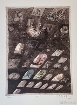 Predám grafické práce Petra Kľúčika a tiež grafiky od iných - 2