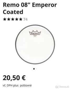 Remo Emperor Coated - 2