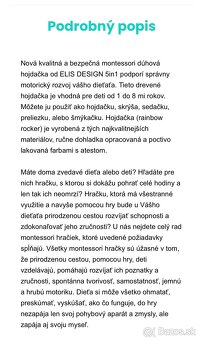 Montessori hojdacka 5v1 ZLAVA 66% - 2