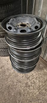 Predám plechové disky na škoda fábia,vw polo,seat ibiza.. - 2