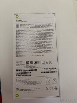 Predám čisto nový ZABALENÝ iPhone 16 pro 256GB - 2