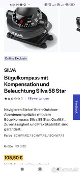 Kompas s podsvietením 12 V Silva 58 - 2