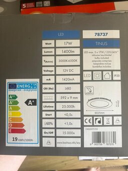 Eglo - SADA 3x LED Stmievateľné podhľadové svietidlo - 2
