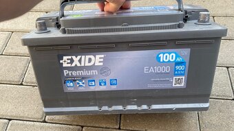 Baterka 12v - Exide premium 100AH - poprosime iba smsky. - 2