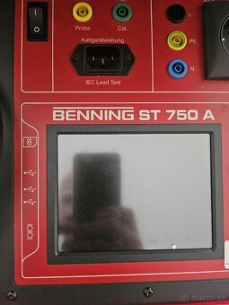 Predám tester elektrických zariadení BENNING ST 750 A - 2