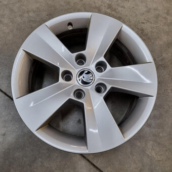 Hliníkové Škoda disky 5x112 R16 6,5J ET41 - 2