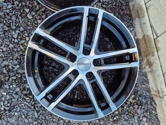 Sada hliníkových diskov DEZENT R18, 5x108, TZ Dark - 2