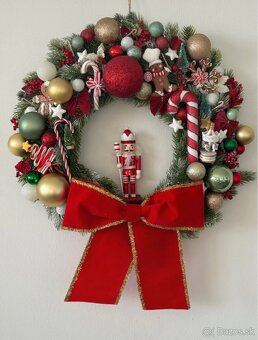 Vianočný veniec 45 cm - 2