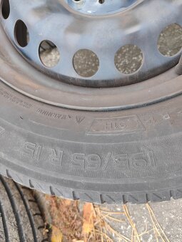 Sada plechovych diskov original VW + VW Puklice - 2