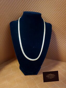 Elegantná Pozlátená Retiazka 50cm - 2