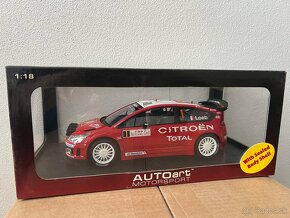1:18 Autoart, WRC Citroen, Peugeot - 2