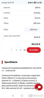 Zatepľovacie hmoždiny 220 - 2