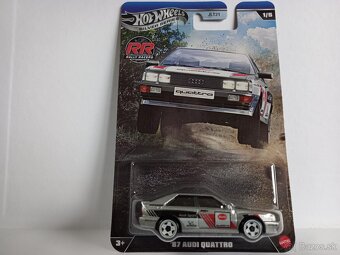 HOT WHEELS-´87 AUDI QUATTRO-SILVER SERIES - 2