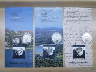 strieborné mince SK bk - 2