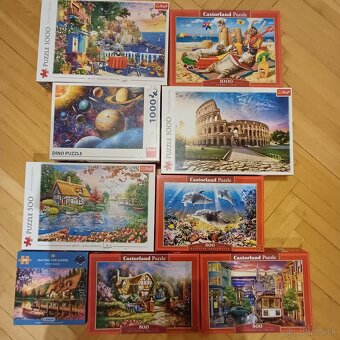 Predám puzzle 500 - 3000 dielikov - 2