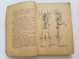 Odborná kniha příručka o automobilech veteráni z r. 1922 - 2