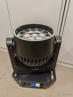 LED hlava 19x10watt zoom + ring - 2
