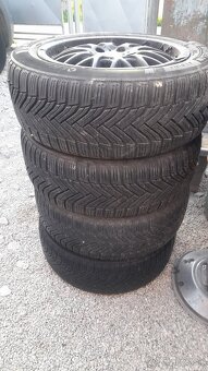 205/55R16 zimné Michelin +disky 80eur - 2